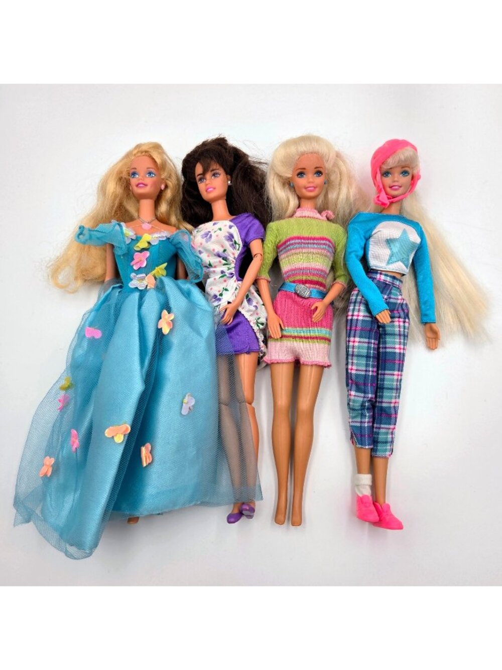 Barbie Doll Lot Ginger Barbie Dentist Song Bird Twirling Teresa Mattel 4 Dolls